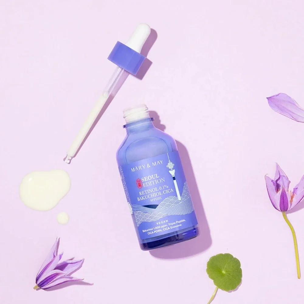 Mary & May Vegan Retinol 0.1% Bakuchiol Cica Serum - 80ml